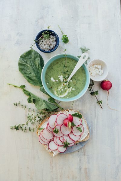 Radish Leaf Soup