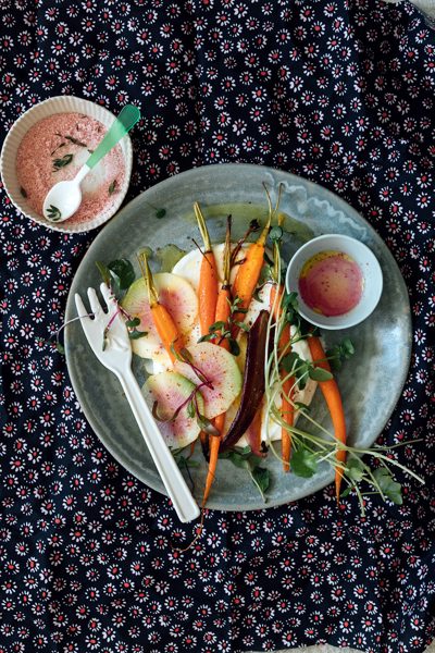 Carottes au four