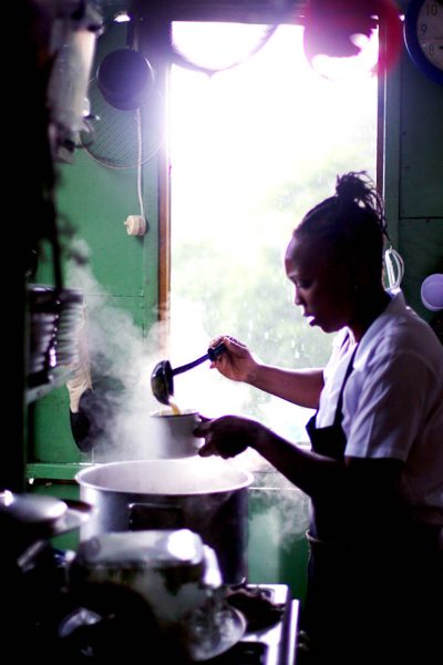 Soup at Blue Mountain Café, Jamaica