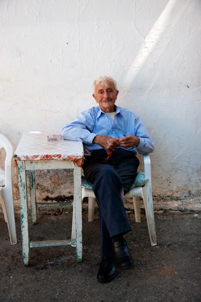 Old Man in the Mountains, Crete, Greece