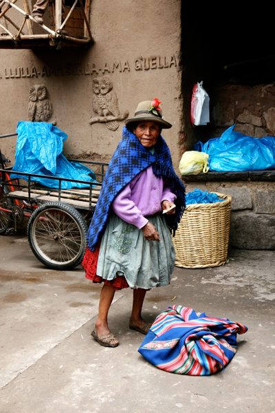 Woman at Bakery, Peru