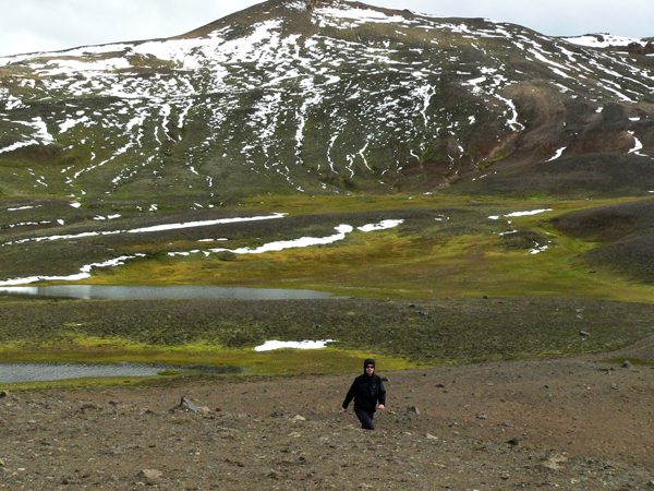 Walking in Iceland